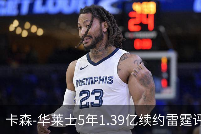 卡森-华莱士5年1.39亿续约雷霆评级：B-